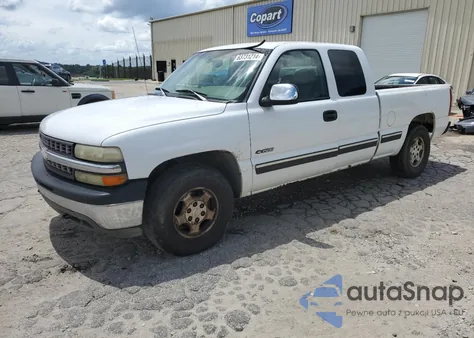 1999 Chevrolet Silverado K1500 из США, поврежденный, VIN 2GCEK19T7X1127927